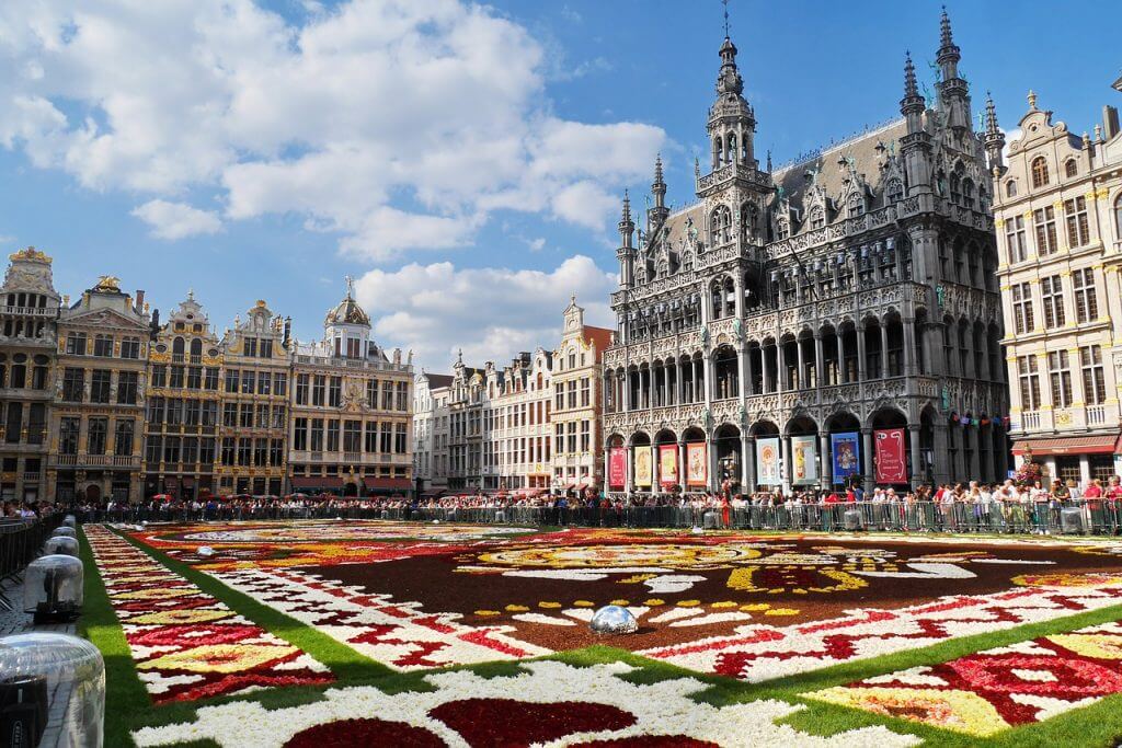 Image of center of Brussels